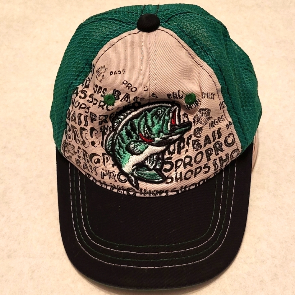 Bass Pro Shops embroidered fishing cap